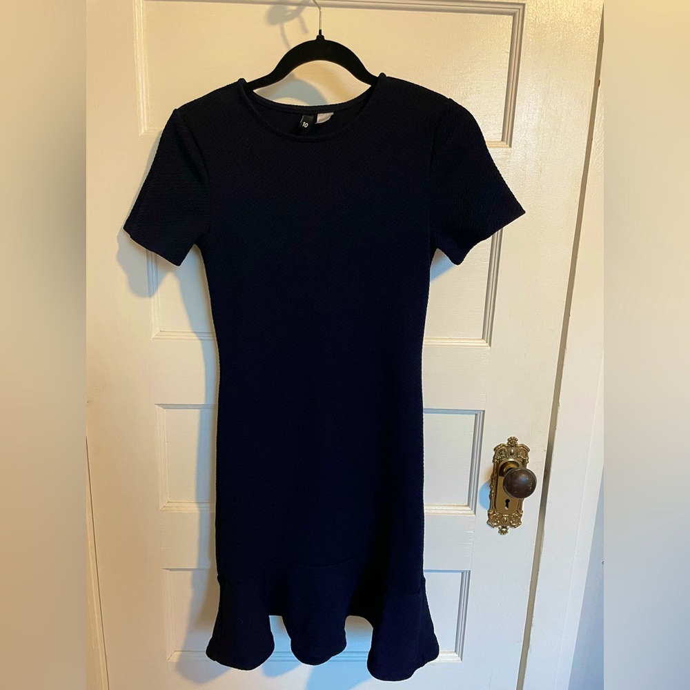 H&M Navy Blue Mini Dress
